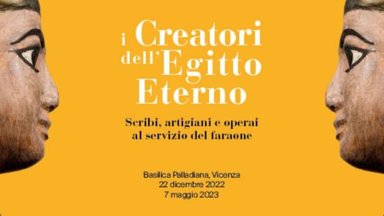 manifesto della mostra Egitto Vicenza