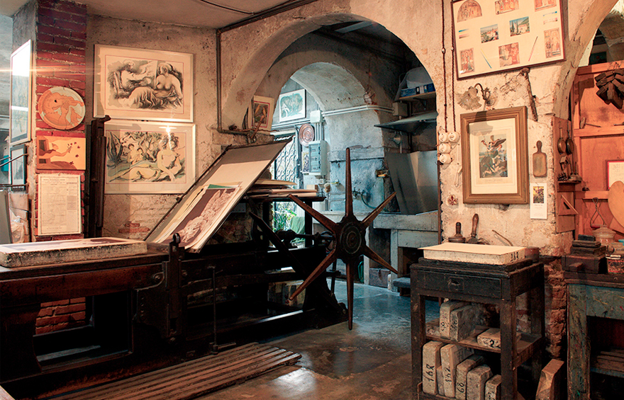 interno stamperia Busato